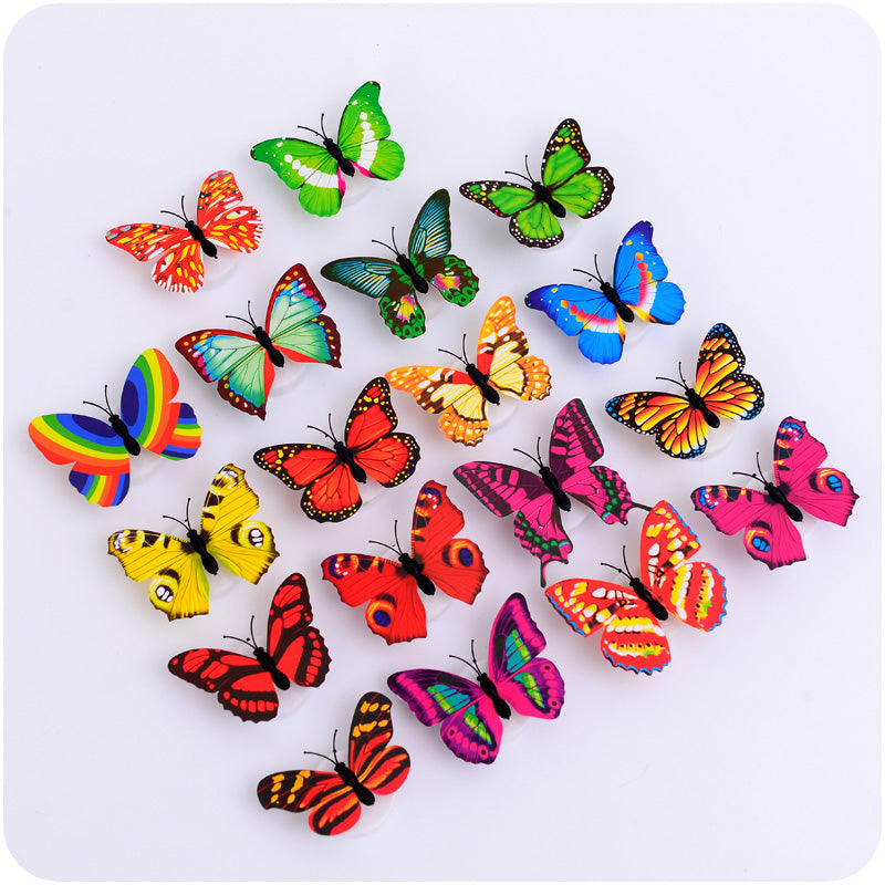 Kids Butterfly Wall Stick-On Night Lights (Set of 5) by HitMyNeed