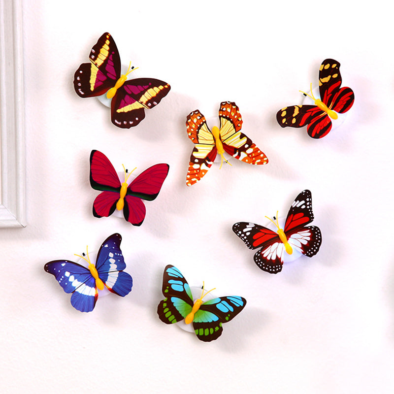 Kids Butterfly Wall Stick-On Night Lights (Set of 5) by HitMyNeed