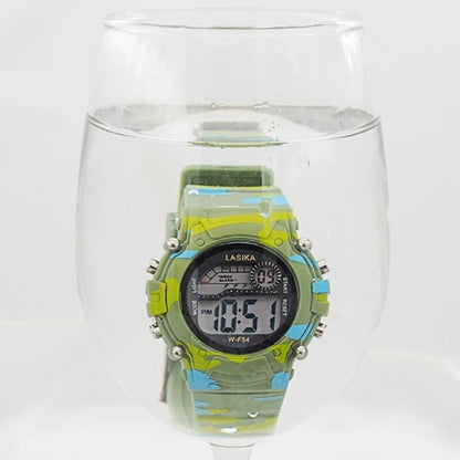Kids Camouflage Sports Digital Watch with Alarm by HitMyNeed