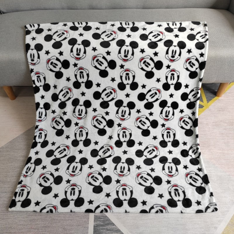 Kids Cartoon Throw Blanket Soft Flannel 85 x 100cm by HitMyNeed