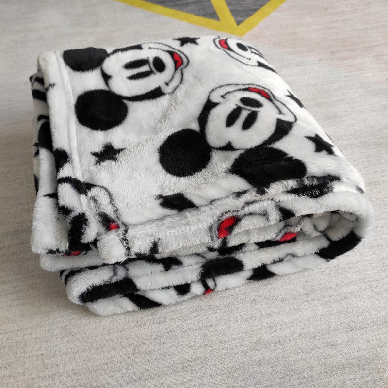 Kids Cartoon Throw Blanket Soft Flannel 85 x 100cm by HitMyNeed