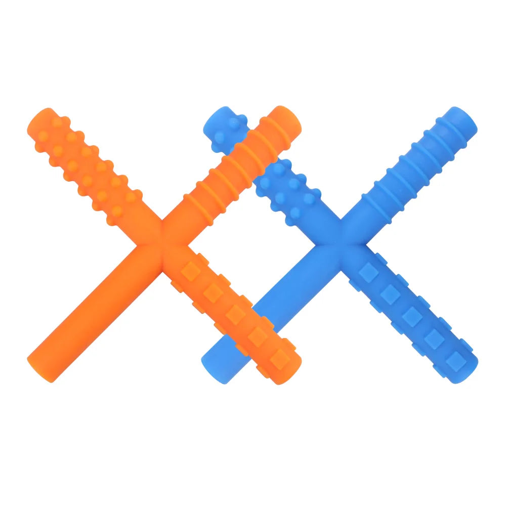 Kids Chewing Tube Speech Therapy Oral Motor Tool 2pcs-mix-ru005 by HitMyNeed