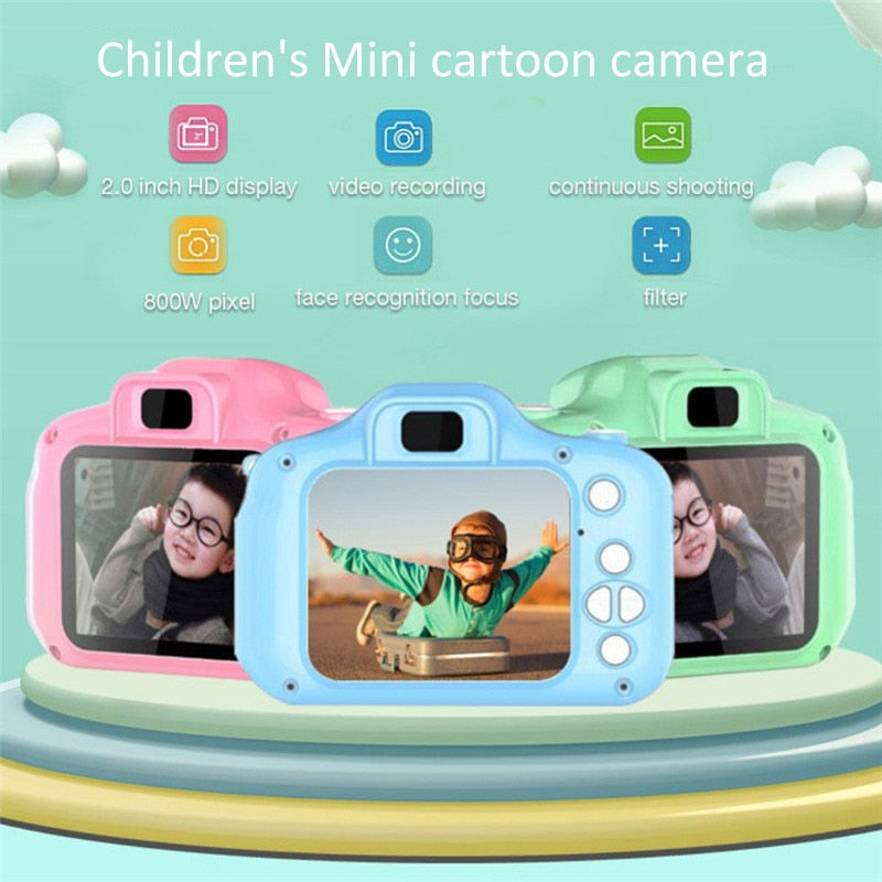 Kids Digital Camera Mini SLR Toy with Photo & Video by HitMyNeed