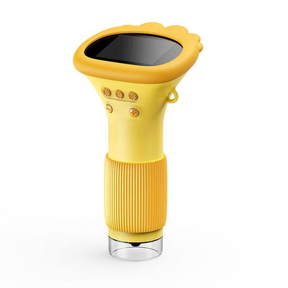 Kids Digital Microscope 1000x with Screen & Camera orange by HitMyNeed