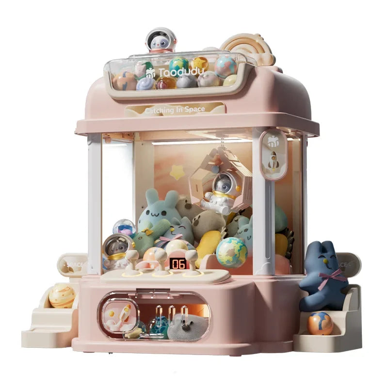 Kids DIY Mini Claw Machine with Music and Toys by HitMyNeed