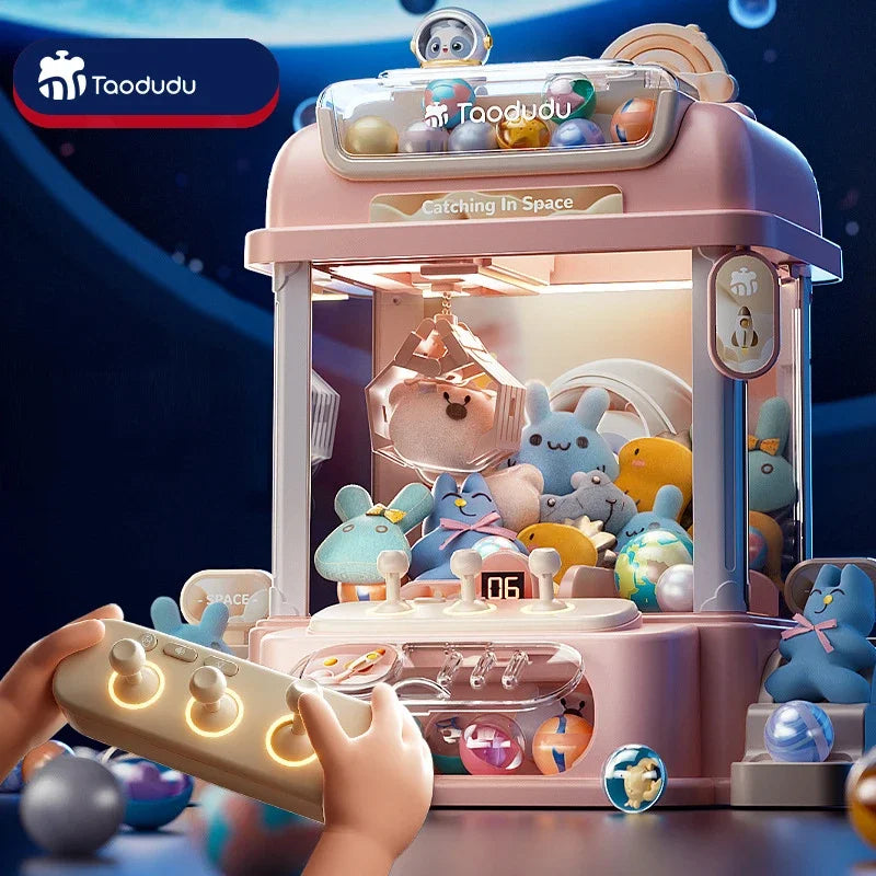 Kids DIY Mini Claw Machine with Music and Toys by HitMyNeed