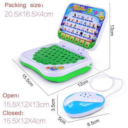 Kids Educational Laptop Toy with Sound Learning by HitMyNeed