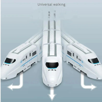 Kids Electric High-Speed Train Toy with Lights & Sound by HitMyNeed