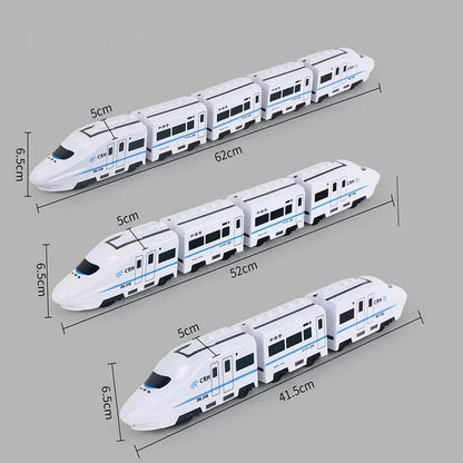 Kids Electric High-Speed Train Toy with Lights & Sound by HitMyNeed