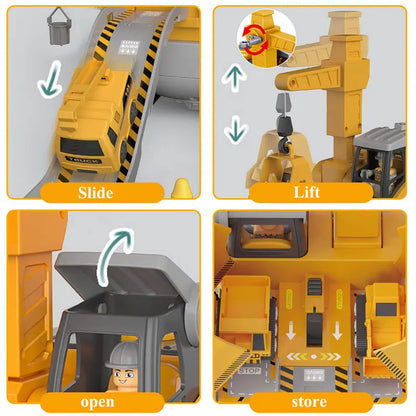 Kids Engineering Vehicle Drill Construction Toy Set by HitMyNeed