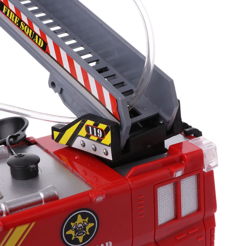 Kids Firetruck Toy with Lights, Sounds & Water Spray by HitMyNeed