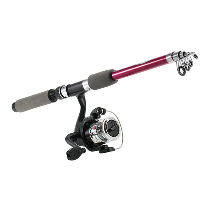 Kids Fishing Rod and Reel Set with Carry Bag by HitMyNeed
