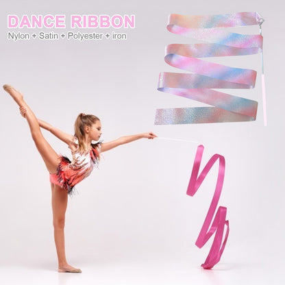 Kids Flashing Glitter Dance Ribbon 2m with Pole by HitMyNeed
