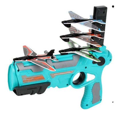 Kids Foam Aircraft Launcher Shooting Game Set by HitMyNeed