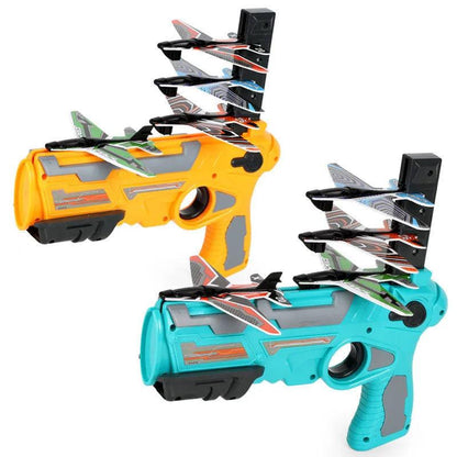 Kids Foam Aircraft Launcher Shooting Game Set by HitMyNeed