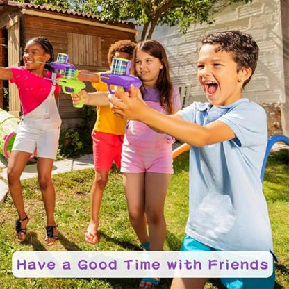 Kids Foam Disc Launcher Gun Outdoor Game Toy by HitMyNeed