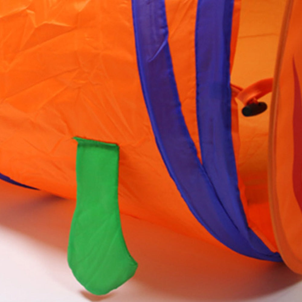 Kids Foldable Tunnel Tent Playhouse with Storage Bag by HitMyNeed