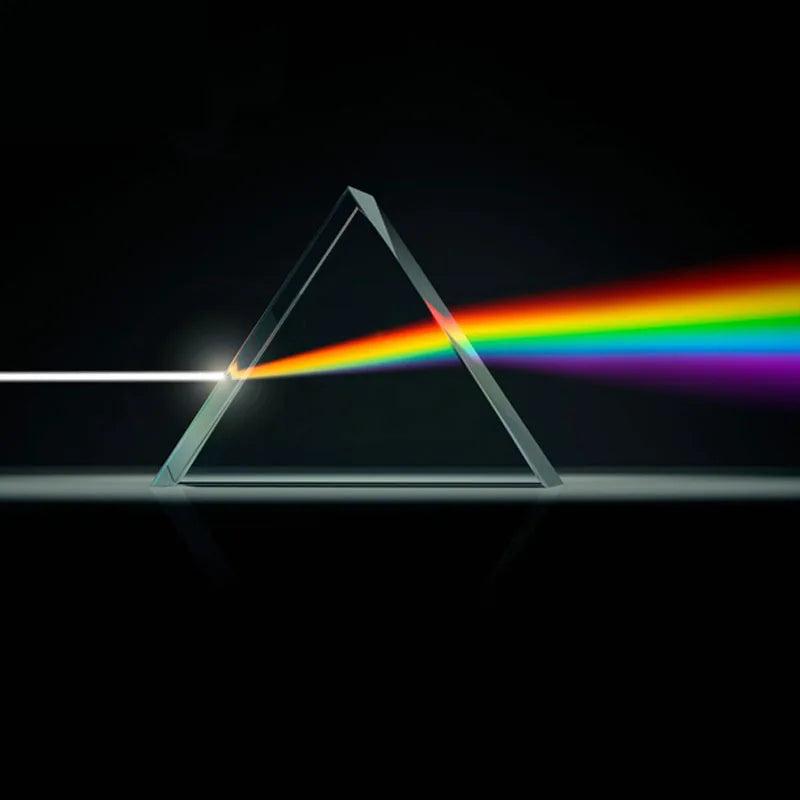 Kids Glass Triangular Prism Light Spectrum Science Toy by HitMyNeed