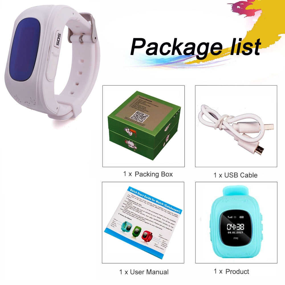 Kids GPS Tracker Watch with SOS & 2-Way Calling by HitMyNeed