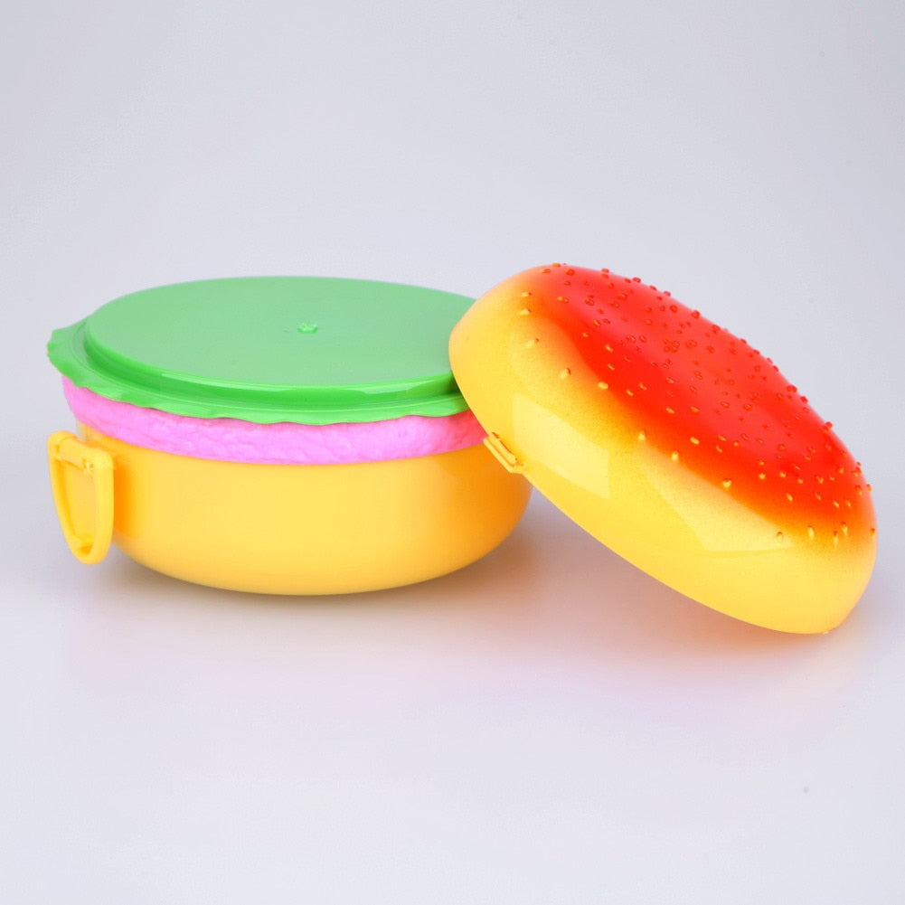 Kids Hamburger-Style Lunch Container 1000ml by HitMyNeed