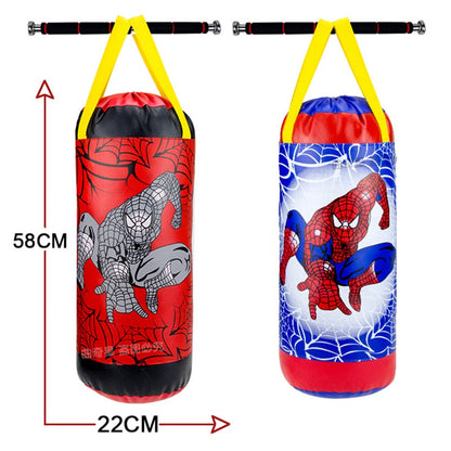 Kids Hanging Punching Bag with Gloves Set by HitMyNeed