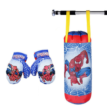 Kids Hanging Punching Bag with Gloves Set by HitMyNeed