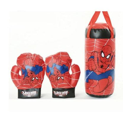 Kids Hanging Punching Bag with Gloves Set by HitMyNeed