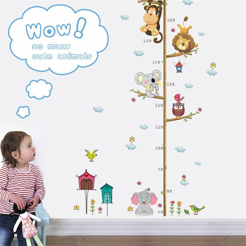 Kids Height Chart Wall Sticker, 22 x 43 Inch by HitMyNeed