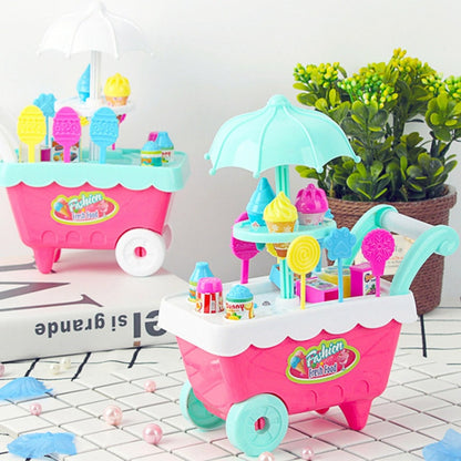 Kids Ice Cream Cart Toy with Lights and Sounds by HitMyNeed