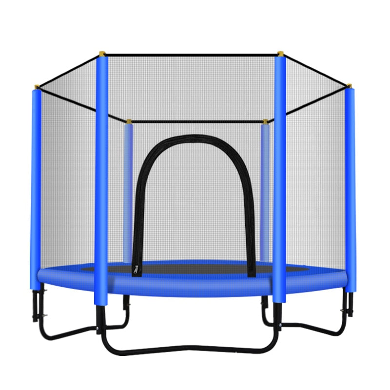 Kids Indoor Trampoline with Safety Net, 60 Inch by HitMyNeed