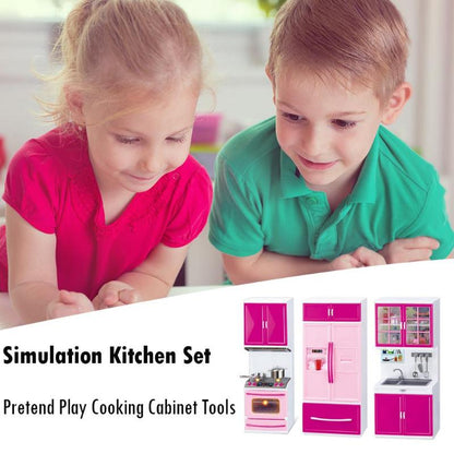 Kids Kitchen Playset with Lights and Sounds by HitMyNeed