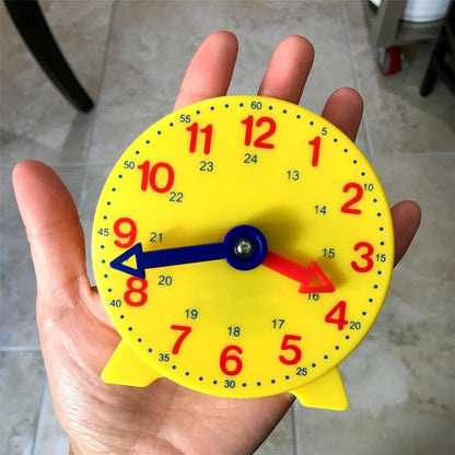 Kids Learning Clock with 12/24 Hour Display by HitMyNeed
