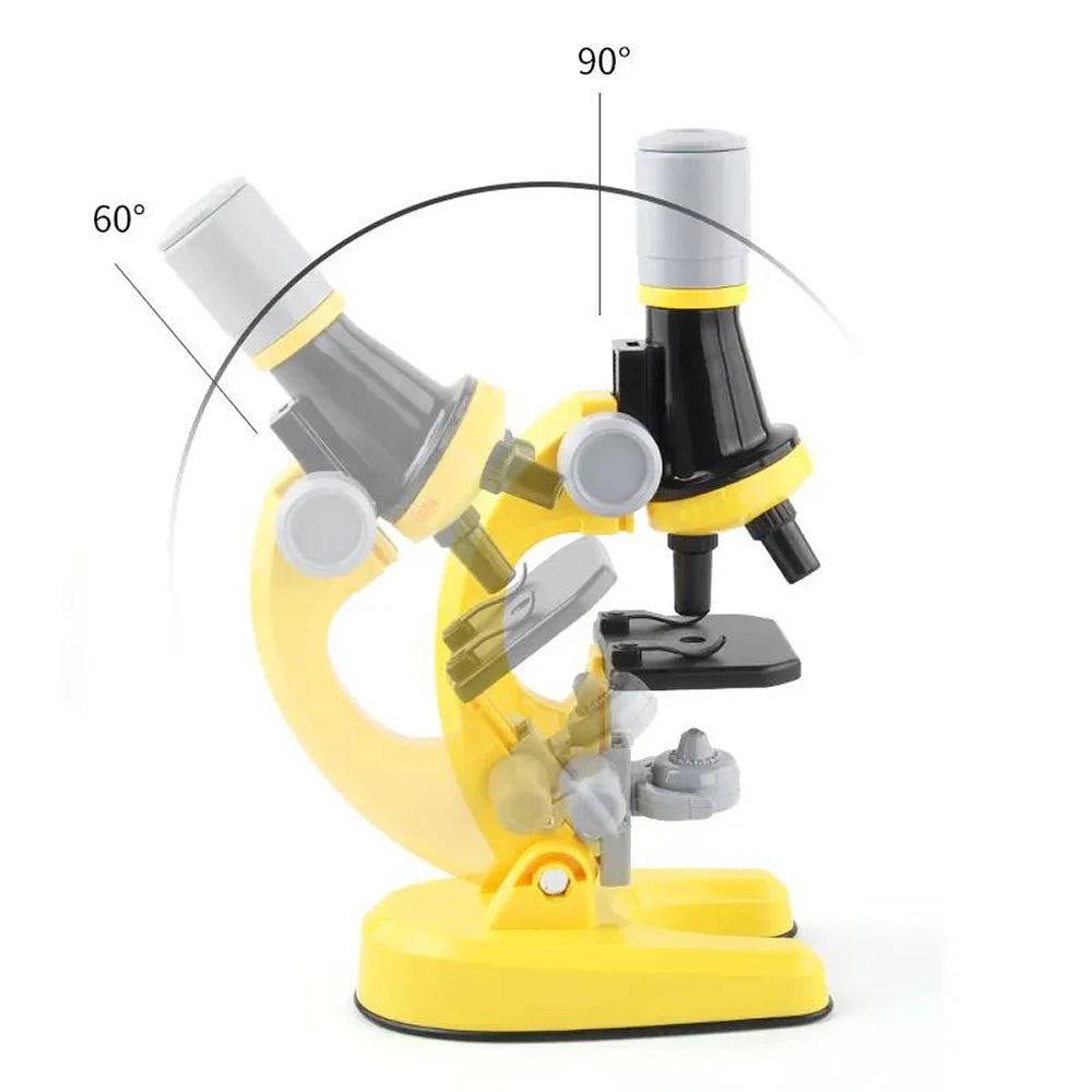 Kids LED Microscope 1200x Biology Science Kit by HitMyNeed