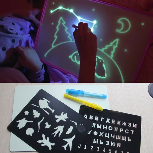 Kids Magic Night Light Drawing Board by HitMyNeed