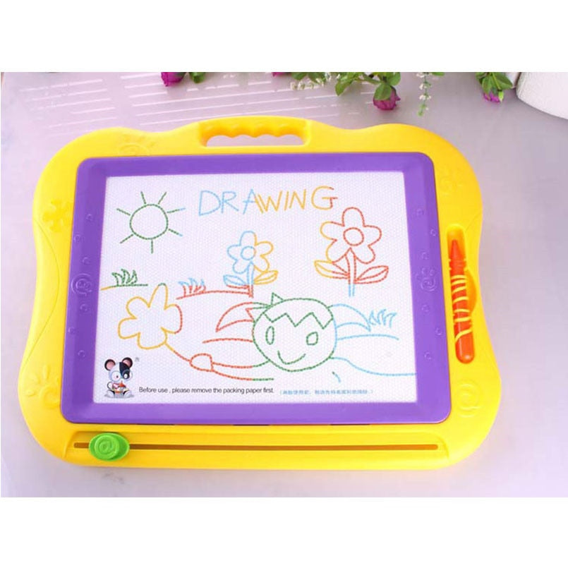 Kids Magnetic Drawing Board with Color Zones by HitMyNeed