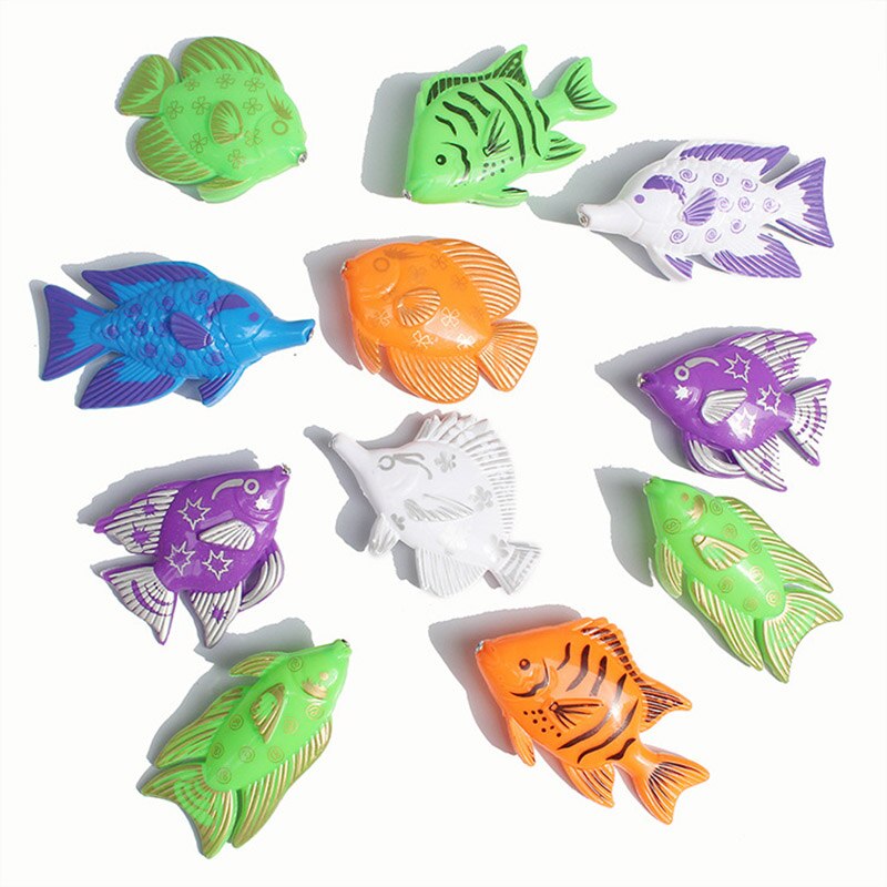 Kids Magnetic Fishing Toy Set with Rod (7pcs) by HitMyNeed