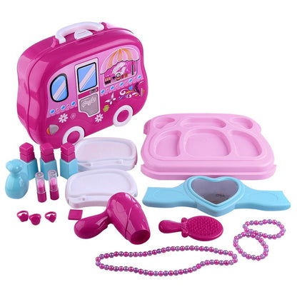Kids Makeup Kit Pretend Play Trolley Set by HitMyNeed