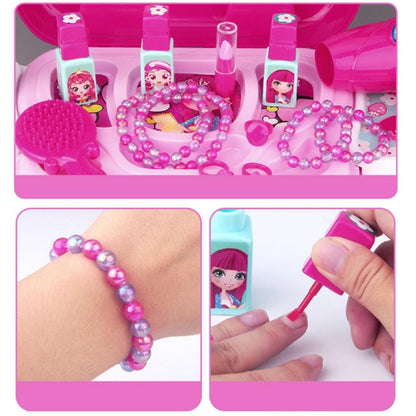 Kids Makeup Kit Pretend Play Trolley Set by HitMyNeed