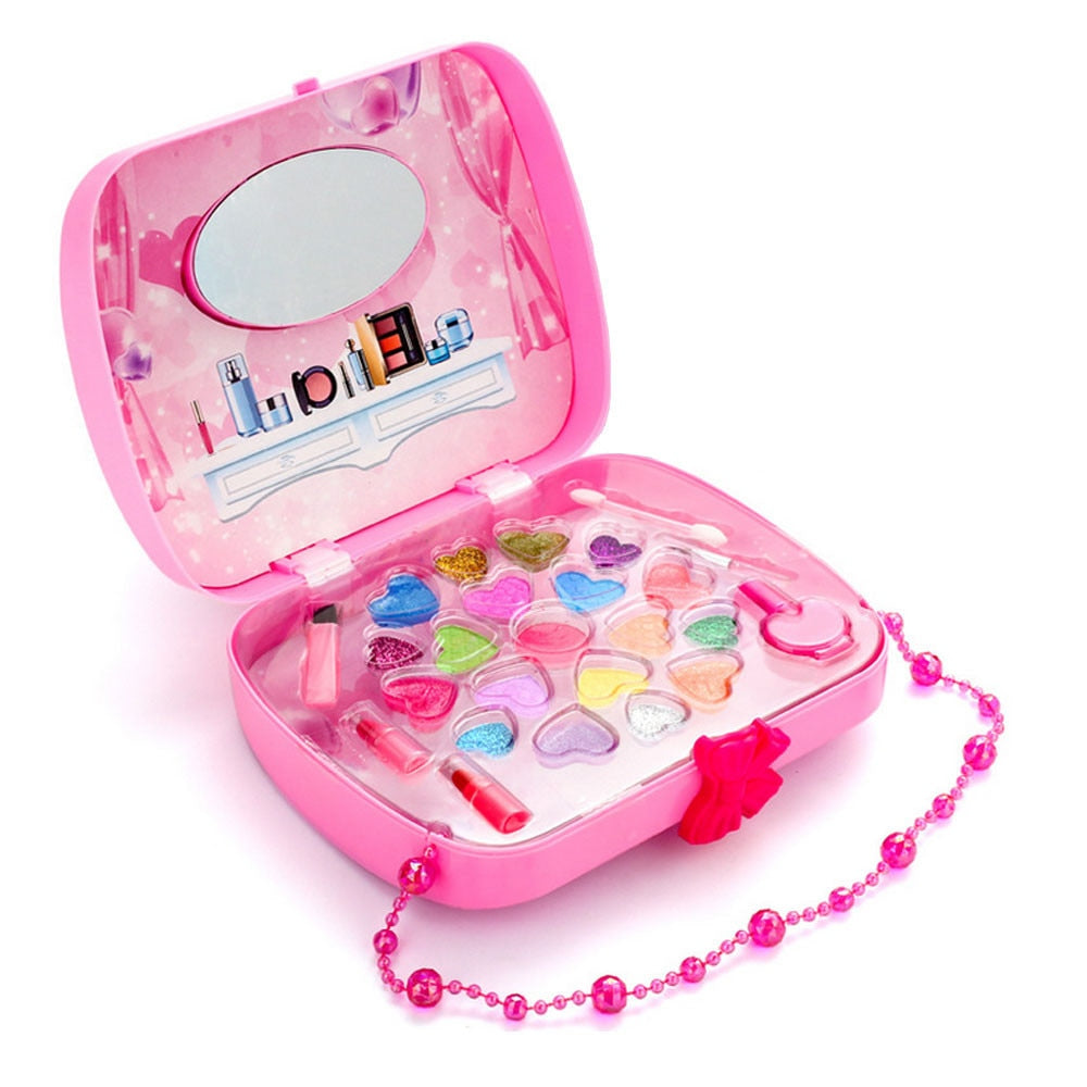 Kids Makeup Set with Cosmetic Bag and Accessories by HitMyNeed