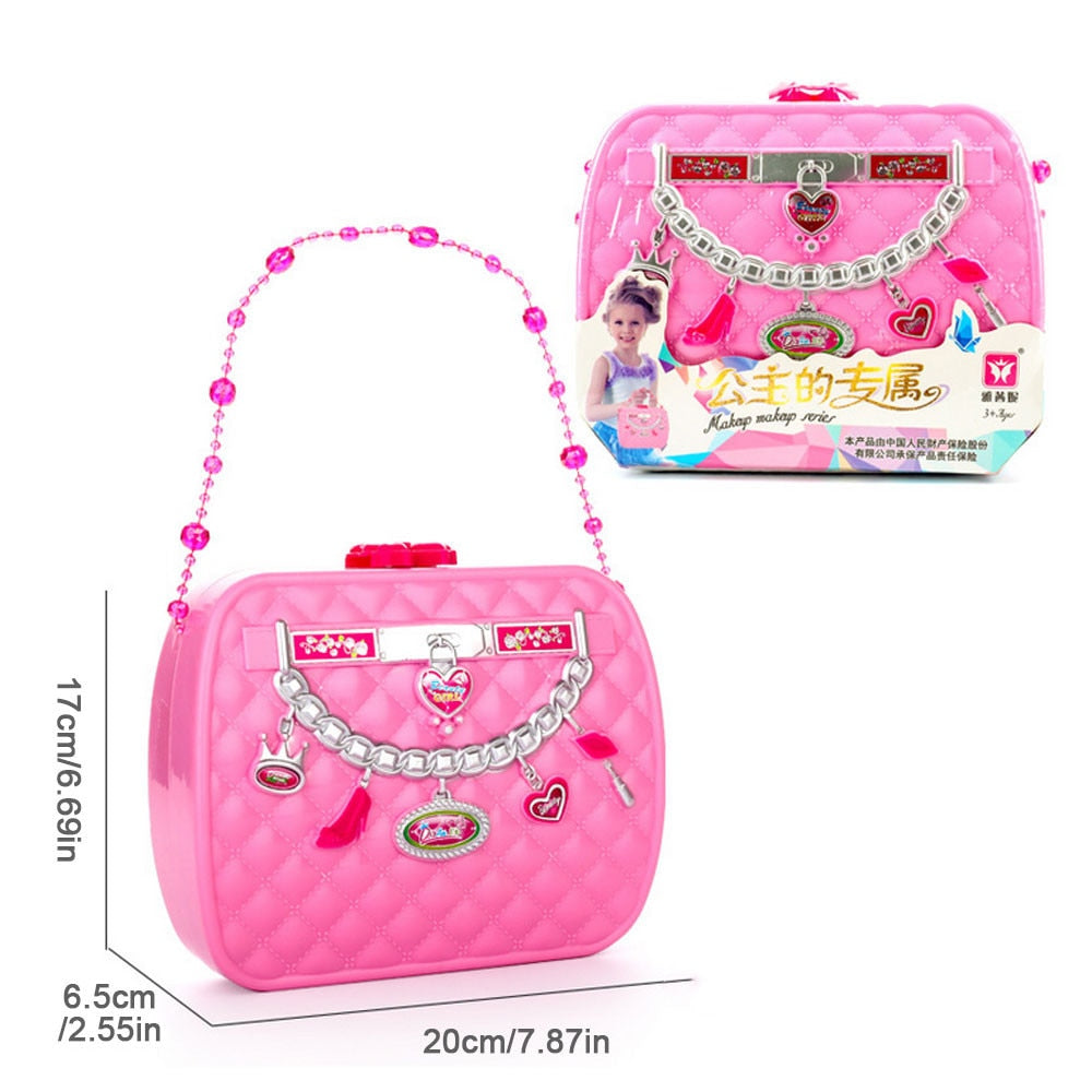Kids Makeup Set with Cosmetic Bag and Accessories by HitMyNeed