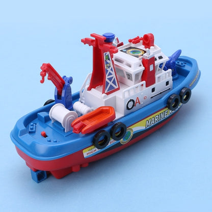 Kids Marine Rescue Fire Boat Toy with Lights & Sound by HitMyNeed