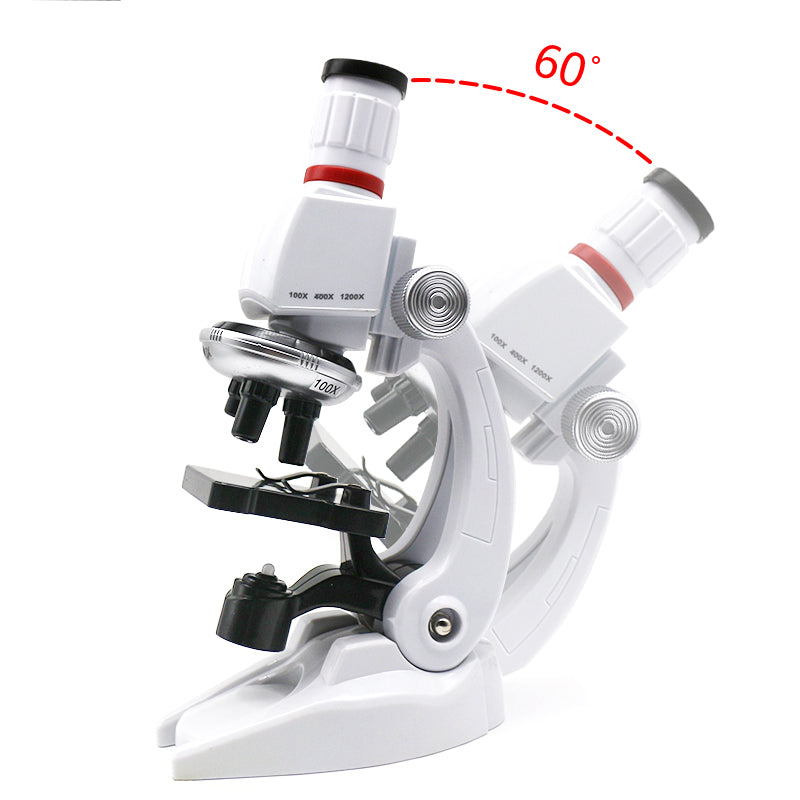 Kids Microscope Science Learning Set, 100x-1200x by HitMyNeed