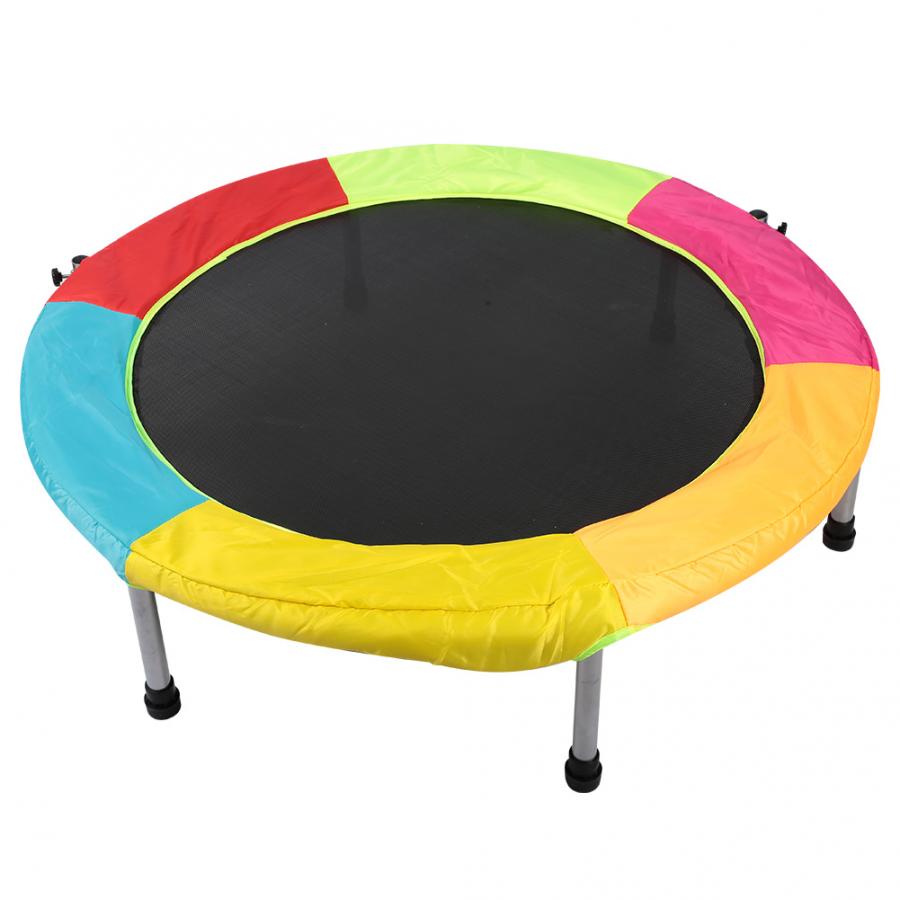 Kids Mini Trampoline with Safety Handrail 38" by HitMyNeed