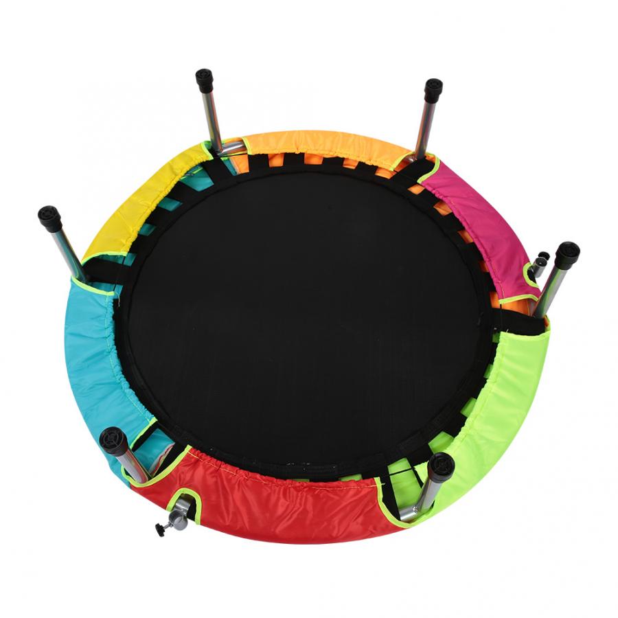 Kids Mini Trampoline with Safety Handrail 38" by HitMyNeed
