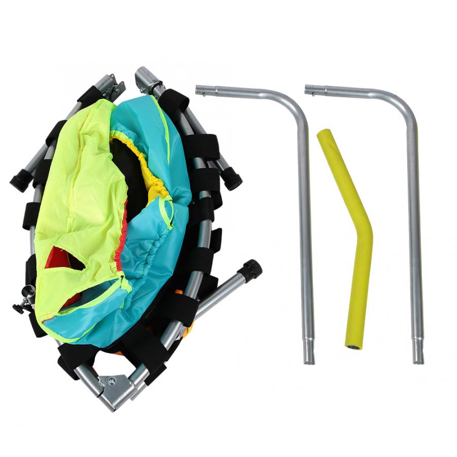 Kids Mini Trampoline with Safety Handrail 38" by HitMyNeed