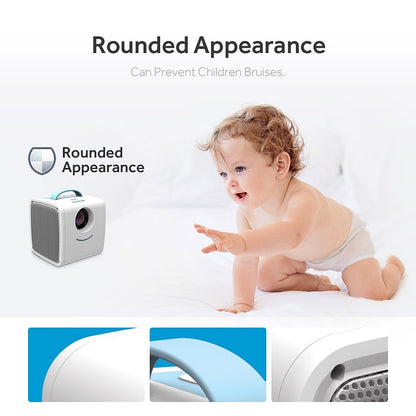 Kids Mobile Educational Projector with Speakers by HitMyNeed