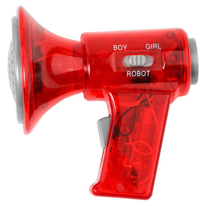 Kids Multi Voice Changer Toy with 3 Voice Effects red by HitMyNeed