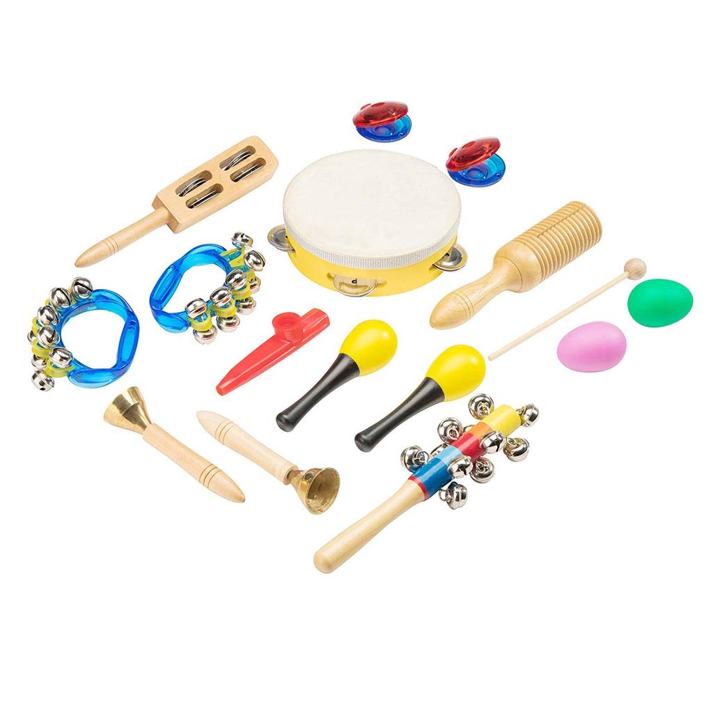 Kids Musical Instrument Toy Set with Backpack by HitMyNeed