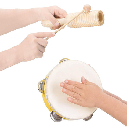 Kids Musical Instrument Toy Set with Backpack by HitMyNeed
