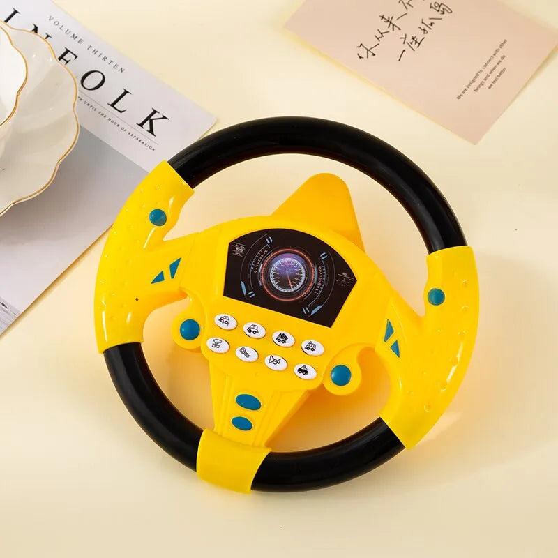 Kids Musical Steering Wheel Stroller Driving Toy by HitMyNeed